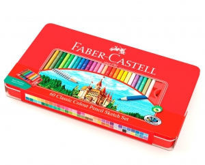 Creioane Colorate Hexagonale 60 Buc + Accesorii, Faber-Castell [4]